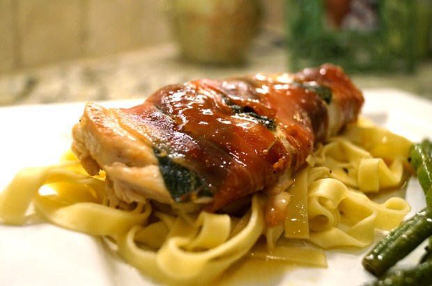 Chicken Saltimbocca
