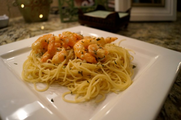 serve with angel hair pasta