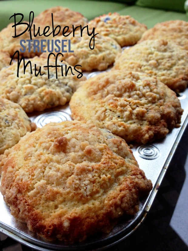 Blueberry Streusel Muffins